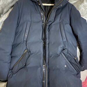 Mackage Men's Deep Blue Puffer Jacket